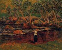 Moret, Henri - A Ford, Pont-Aven River